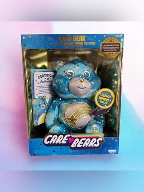 Care Bears Wish Bear Collector’s Edition Plush ✨ Limited Edition NIB